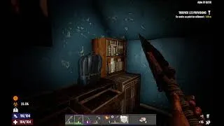 Miniature : 7 Days To Die-FR-Survie Solo #8 élimination de zombie et fouille un POI