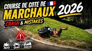Miniature : 🇫🇷 Course de cote de Marchaux 2026 - Crash & mistakes | Moto - Quad - Sidecar