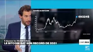 Miniature : Le Bitcoin la star du jour au journal éco de France24