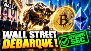 Miniature : 🚨 CRYPTO : WALL STREET ARRIVE SUR LA BLOCKCHAIN… LA SEC DIT OUI !