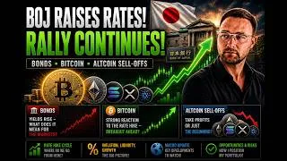 Miniature : LA BANQUE DU JAPON RELÈVE SES TAUX D'INTÉRÊT ! 🚨 LE BITCOIN ET LES ACTIONS CONTINUENT DE GRIMPER !