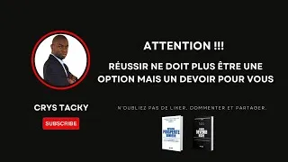 Miniature : Réussir ne doit plus être simplement une option