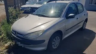 Miniature : PRÉSENTATION PEUGEOT 206 GRISE D'OCCASION À VENDRE AU GARAGE AJB ACTION AUTO 44 À CHÂTEAUBRIANT (44)