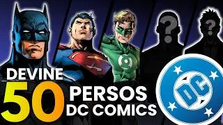 Miniature : Devine 50 HÉROS DC Comics (tout niveaux) - Le Quiz Pop Culture Éclair ⚡