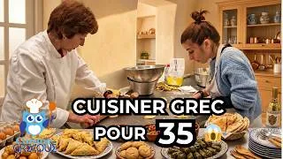 Miniature : Comment organiser un buffet grec pour 35 personnes ? Toutes les étapes ! | Cuisine à la Grecque