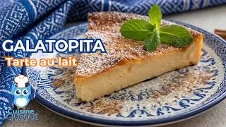 Miniature : GALATOPITA - Tarte au lait grecque facile et onctueuse | Recette pas à pas