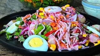 Miniature : Salade de spaghettis: L’entrée qui fait office de plat de résistance!!!😋😋