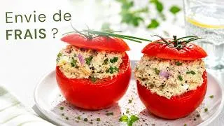 Miniature : Tomates farcies au thon et au fromage frais