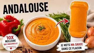 Miniature : MA SAUCE ANDALOUSE MAISON | Sans additifs ni sucres cachés