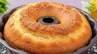 Miniature : Le Gâteau (12 Cuillères)le Plus Moelleux ! Sans Balance, Facile et Délicieux 🍊😍