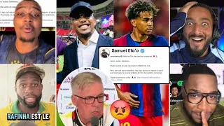 Miniature : 🚨🔥😱 ETO’O ZAPPE MBAPPÉ ET CHOISIT YAMAL POUR LE BO! ANCELOTTI EN MISSION POUR SABOTER LE BARÇA 😡