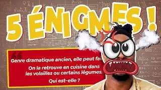 Miniature : 5 énigmes : peux-tu les résoudre ? #1