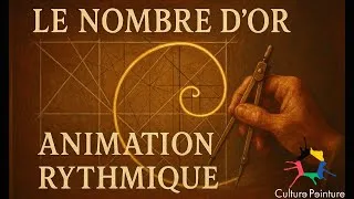 Miniature : Structure rythmique sur toile : nombre d’or & spirale