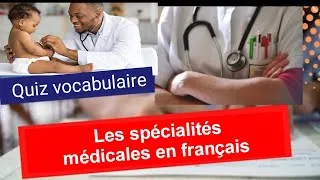 Miniature : les spécialité médicale en français #français #quiz #apprendrelefrancais #vocabulaire #légumes