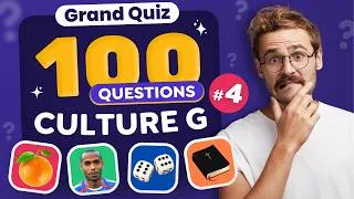 Miniature : QUIZ : 100 Questions de Culture Générale #4 - Testez votre niveau