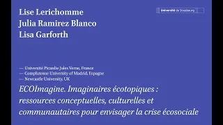 Miniature : ECOImagine. Imaginaires écotopiques, Lise Lerichomme, Lisa Garforth