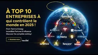 Miniature : Top 10 entreprises les plus puissantes en 2025 !🌍