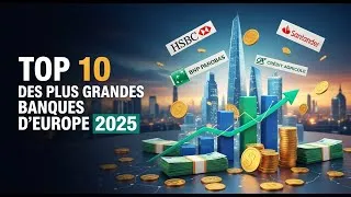 Miniature : Top 10 des banques qui contrôlent l’Europe en 2025