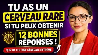Miniature : Seuls les génies peuvent obtenir 16/35 à ce quiz de culture générale ! | Culture générale