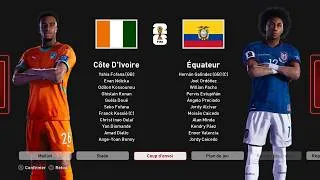 Miniature : 🔥 CÔTE D'IVOIRE 🇨🇮 vs ÉQUATEUR 🇪🇨 | Coupe du Monde FIFA 2026 | Simulation Football Life 2026