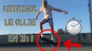 Miniature : MAÎTRISER LE OLLIE EN 1H, POSSIBLE !?(Je casse mon truck)