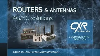 Miniature : CXR range of 4G/5G routers and antennas