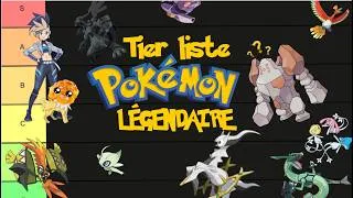 Miniature : 🔴​Tier List Pokémon Légendaires⚪​