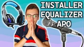 Miniature : Tuto REGLER son MICRO et son CASQUE FACILEMENT : Installation EQUALIZER APO