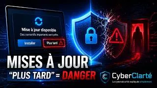Miniature : Une mise à jour peut corriger une faille critique#CyberClarté#MiseÀJour#SécuritéNumérique#Cyber