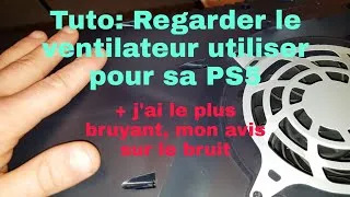 Miniature : Tuto Ps5: Regarder le ventilateur de sa console + mon avis sur le bruit (j'ai le plus bruyant)