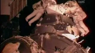 Miniature : Endeavour STS130 EVA3 Ouverture de la Cupola