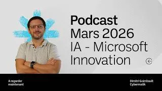 Miniature : IA, Power Apps et futur du dev : le podcast sans filtre