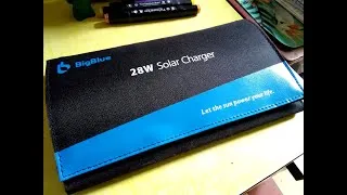 Miniature : Chargeur Solaire intelligent 5V/4A BigBlue 28w waterproof 2USB