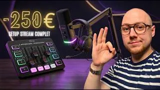 Miniature : Un setup audio de stream pour - de 250€ ! (Fifine AM8T, SC3 & H9)