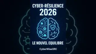 Miniature : CYBER-RÉSILIENCE 2026 🚨 : La nouvelle arme contre les cyberattaques !