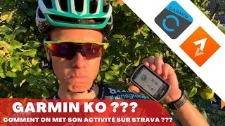 Miniature : GARMIN ÉTAIT KO !!! COMMENT METTRE SON ACTIVITÉ SUR STRAVA ???