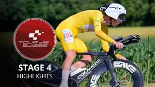 Miniature : Tour de Suisse 2026 - Stage 4 Highlights - Who can beat Tadej Pogacar on this TT ?