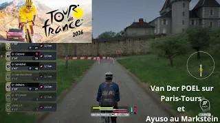 Miniature : VAN DER POEL SUR PARIS-TOURS ET AYUSO AU MARKSTEIN - TOUR DE FRANCE 2026 - GAMEPLAY