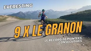 Miniature : RECORD : Richard Patrosso grimpe 9 fois le Granon - EVERESTING