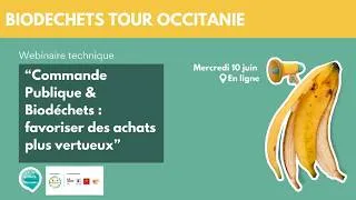 Miniature : Webinaire « Commande Publique & Biodéchets : favoriser des achats plus vertueux » - 10 juin 2026