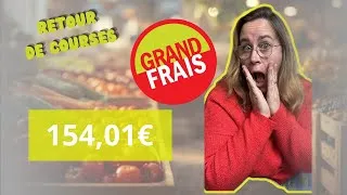 Miniature : Mon hebdomadaire retour de courses Grand Frais
