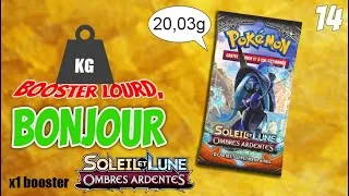 Miniature : BOOSTER LOURD, BONJOUR ! #14 - 1 booster Pokémon SL Ombres Ardentes