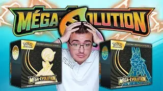 Miniature : Ouverture (en retard) de boosters Pokémon Méga-Évolution ! feat @thegriffin631