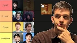 Miniature : TIER-LIST des YOUTUBEURS et INFLUENCEURS PROBLÉMATIQUE/CANCEL (les problèmes...)
