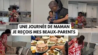 Miniature : UNE JOURNÉE DANS MA VIE DE MAMAN / MÉNAGE / PRÉPARATION / ORGANISATION / JE REÇOIS MES BEAUX-PARENTS