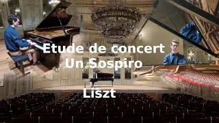 Miniature : Franz Liszt - Trois Études de Concert S.144 - Un Sospiro