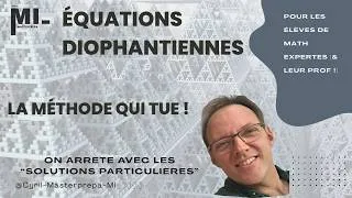 Miniature : Les équations diophantiennes en math expertes quasi instantanément !
