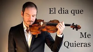 Miniature : El Dia Que Me Quieras | Carlos Gardel | Live Solo Violin Performance | Cyril Baleton