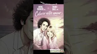 Miniature : MICHEL BERGER (iA) FRANCE GALL (iA) - Colorier Notre Amour