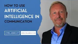Miniature : How to use Artificial Intelligence when developing your communication - Cyril Jamelot